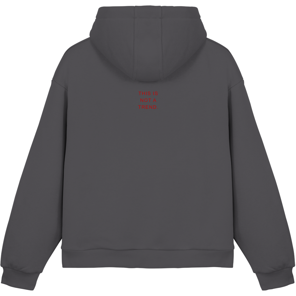 BOXCUT 330 GSM NOT A TREND HOODIE
