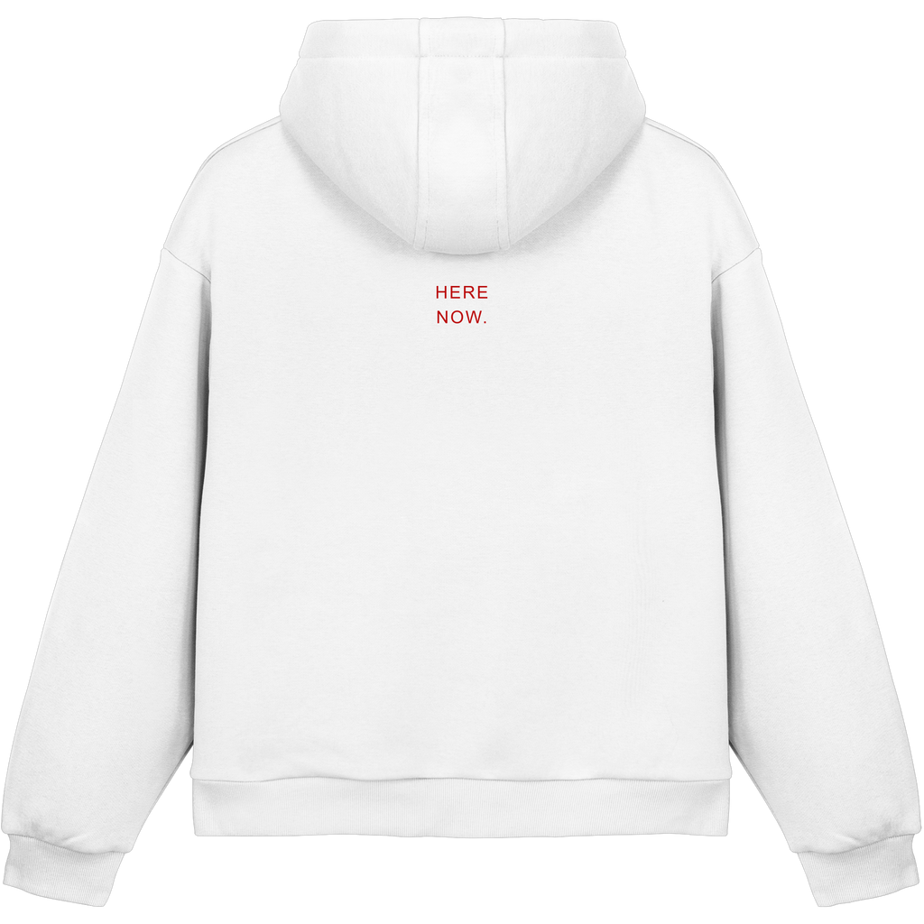BOXCUT 330 GSM HERE NOW HOODIE