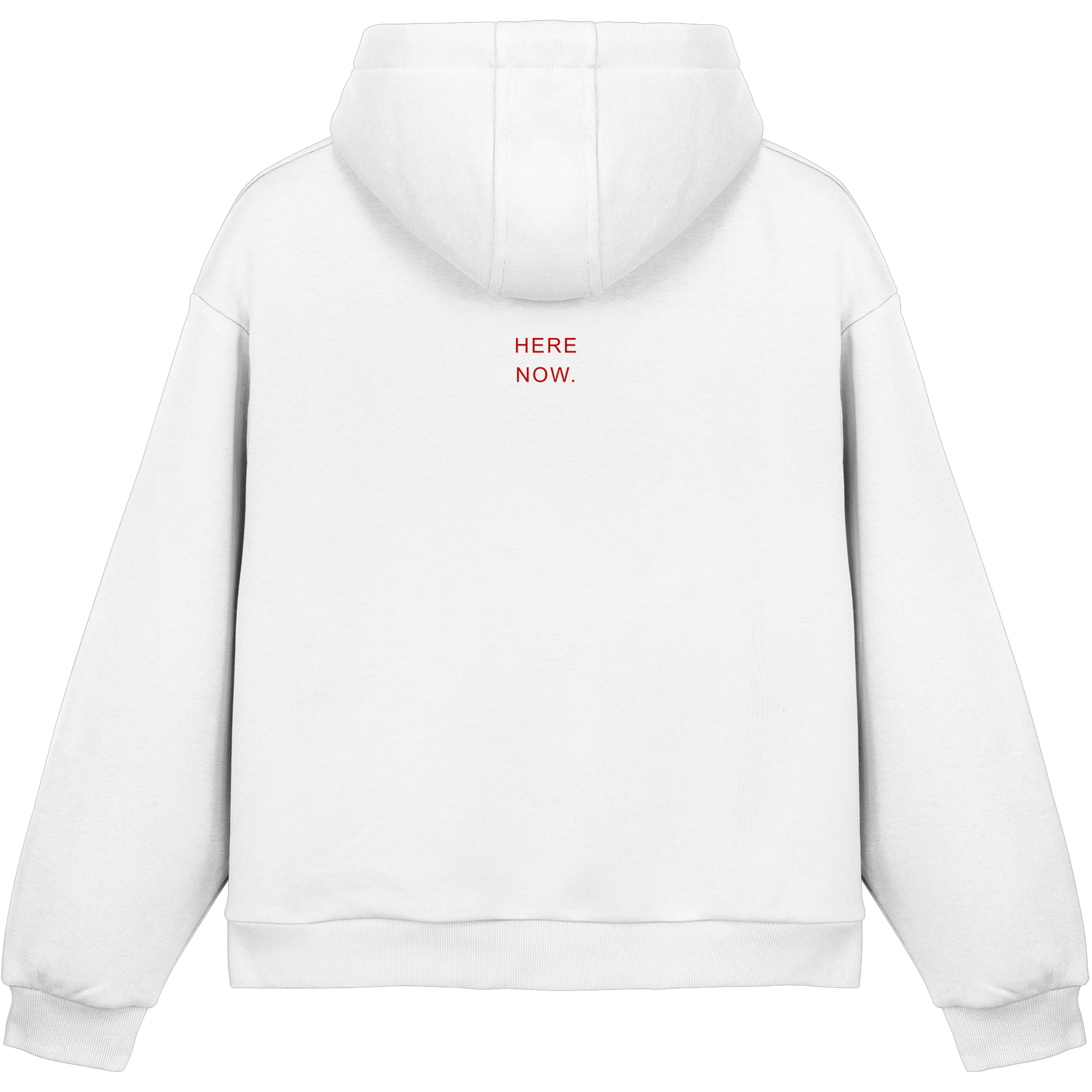 BOXCUT 330 GSM HERE NOW HOODIE
